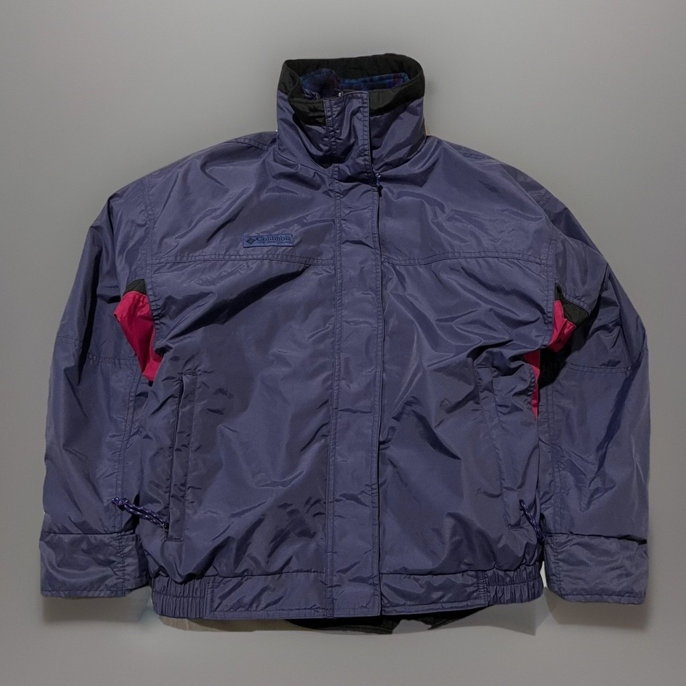 Vintage Columbia Womens Purple Pink 3 In 1 Bugaboo Interchange Ski Snow Jacket M